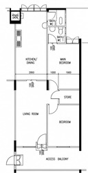 Blk 575 Cheng San Court (Ang Mo Kio), HDB 3 Rooms #586156301